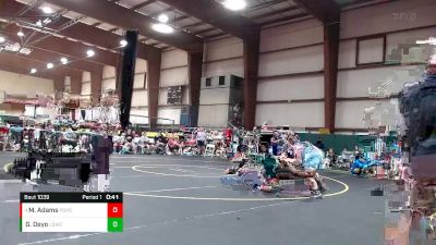 200 lbs Round 1 - Mahalia Adams, Potomac Senior High School vs Gemma Deyo, Lil` Garage Wrestling Club