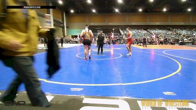 200 lbs Consi Of 8 #2 - Justice Edmiston, West Albany Mat Club vs Luke Borelli, Dethrone