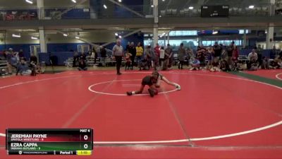 76 lbs Round 2 (16 Team) - Ezra Cappa, Indiana Outlaws vs Jeremiah Payne, Spatola Wrestling