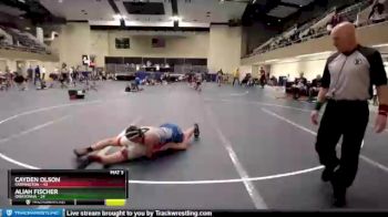 130 lbs Round 2 (6 Team) - Cayden Olson, Farmington vs Aliah Fischer, Owatonna