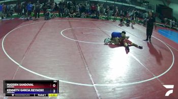 120 lbs Quarterfinal - Madden Sandoval, Oregon vs Kenneth Garcia Reynoso, Arizona