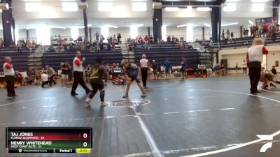 Semis & 1st Wrestleback (8 Team) - Taj Jones, Florida Scorpions vs Henry Whitehead, West Coast Elite