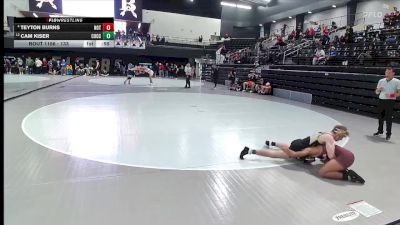 133 lbs Cons. Round 1 - JaDee Mathews, Cowley College vs Marshal Mansfield, Northeastern Oklahoma