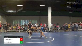 Match - Cael Valencia, Ca vs Harrison Hinojosa, Nj