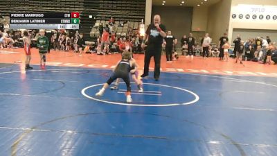 50 lbs Rr Rnd 6 - Pierre Marrugo, Cordoba Trained - K3 vs Benjamin Latimer, CT Whale Humpback - K3