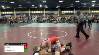 Match - Walker Dyer, Big Sports Academy vs Alexander Subias, Orange Lutheran / WC 31:6