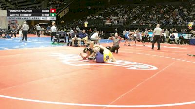 165 Class 4 lbs Quarterfinal - Jordan Fincher, Hickman vs Austin Cornett, Lee`s Summit