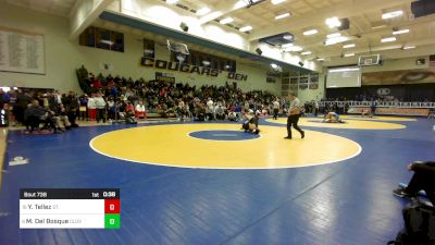 153 lbs Consi Of 8 #2 - Yazir Tellez, St. John Bosco vs Max Del Bosque, Clovis North