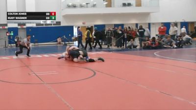 190 lbs Cons. Round 4 - Rudy Wagner, Frank W Cox vs Colton Jones, Grassfield