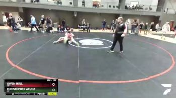 152 lbs Semifinal - Owen Hull, OR vs Christopher Acuna, MT