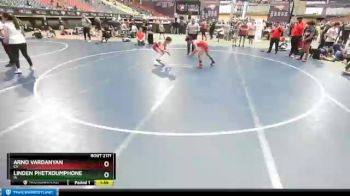 113 lbs Champ. Round 3 - Arno Vardanyan, CA vs Linden Phetxoumphone, IA