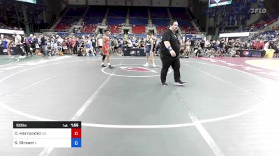 126 lbs Cons 64 #1 - Diego Hernandez, WA vs Shane Stream, IL