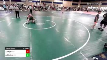 123 lbs Quarterfinal - Jazibel Vega, Warrior Wrestling vs Ayana Medina, Empire WC