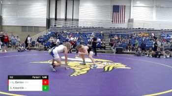 153 lbs Cons. Round 1 - Layne Denton, Northfield vs Chase Kasprzak, Lake Central