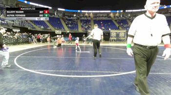 45 lbs Consy 5 - Elliott Rager, Mifflin County vs Alyvia Yothers, Chestnut Ridge