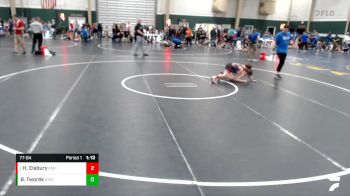 77-84 lbs Cons. Round 2 - Hudson Elsbury, Doniphan Trumbull vs Bentley Tworek, Duncan Wrestling Club