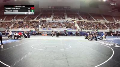 235-D1 Champ. Round 1 - Camille Gatrost, Centennial High School vs Maliha Cross, Youngker High School