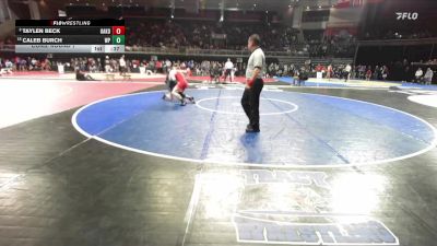 126 lbs Cons. Round 1 - Caleb Burch, West Park vs Taylen Beck, Oakdale