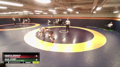 106 lbs Round 2 - Ashdyn Densley, Carbon Wrestling Club vs Rave Morby, Sanderson Wrestling Academy