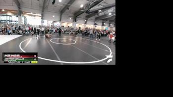 92 lbs Round 1 - Arri`Anna Gonzalez, ReZults Wrestling vs Jacob Wagoner, All American Wrestling Club