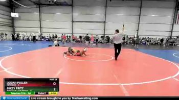 96 lbs Round 2 (6 Team) - Mikey Fritz, Agression Legionaries vs Josiah Puller, Team Ohio