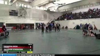 116 lbs Cons. Semi - Samantha Sachs, Glendora vs Mackenzie Schexnyder, Serrano