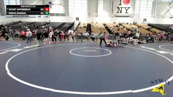 152 lbs Quarterfinal - Wyatt Opferbeck, Pioneer Youth Wrestling vs Nikita Rusnak, Club Not Listed