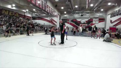 67-71 lbs 1st Place Match - Ricardo Carrillo, Inland Elite Wrestling Club vs Ray Lopez, Pounders WC