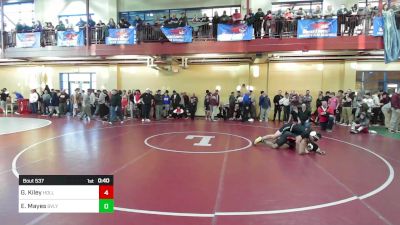 160 lbs Consi Of 32 #1 - Grady Kiley, Holliston vs Elias Mayes, Beverly