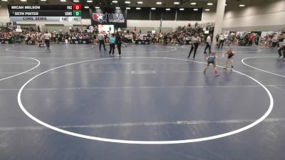 49 lbs Cons. Semis - Micah Melson, Purler Athletic Center vs Seth Pinter, Sussex Sabercats Wrestling Club