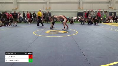 E-220 lbs Consi Of 8 #2 - Logan O'Kelly, MI vs Tristan Clay-Radcliffe, MI