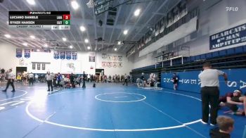 144 lbs Champ. Round 1 - Ryker Hansen, Cheyenne East vs Luciano Daniele, Laramie