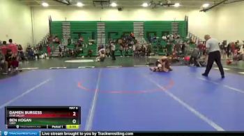 138 lbs Cons. Semi - Ben Hogan, Cody vs Damien Burgess, Star Valley