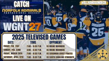 Replay: Home - 2025 South Carolina vs Norfolk | Feb 1 @ 7 PM