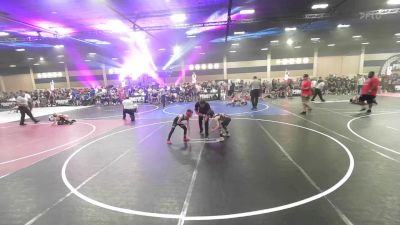 57 lbs Quarterfinal - Zac Martinez, Juggernaut WC vs Joshua Sawyer, Mat Demon WC