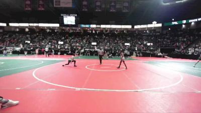80 lbs Cons. Round 3 - Jaycob Hyman, ELR1 vs Liam Miller, NWTA