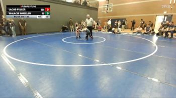 85 lbs Semifinal - Malachi Wheeler, Husky Wrestling vs Jacob Fuller, Middleton Wrestling Club