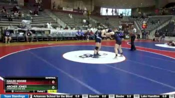 165 lbs Semifinal - Hailee Moore, Fayetteville vs Archer Jones, Springdale Har-Ber