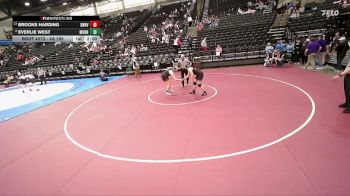 4A 190 lbs Cons. Round 2 - Everlie West, Murray vs Brooks Harding, Bear River