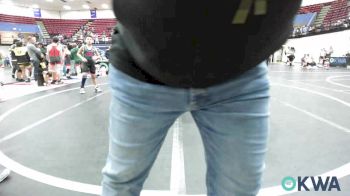 76 lbs Consi Of 4 - Grayson Vanzant, Bristow Elementary Wrestling Club vs Lorenzo Hernandez, ARDMORE TAKEDOWN CLUB