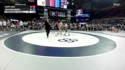 126 lbs Cons. Sub-rd Of 64 - Scott Cole, RI vs Jack Hutchinson, KS