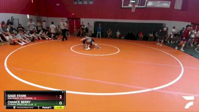 105 lbs Round 1 (8 Team) - Gage Stark, Southwest MO Stingers vs Chance Berry, Cypress Wrestling Club