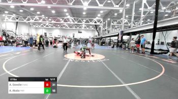 177 lbs Consi Of 4 - Andreas Gowdie, Empire Wrestling Academy Gold vs Abdul Akala, Pocono Mountain Regional Wrestling Academy