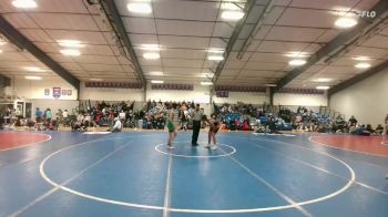 132 lbs Cons. Round 3 - Hunter Robinson, Kelly Walsh vs Cruz Lopez, Torrington