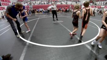 55 lbs Quarterfinal - Konner Spurgeon, Cushing vs Asher Hodge, Standfast