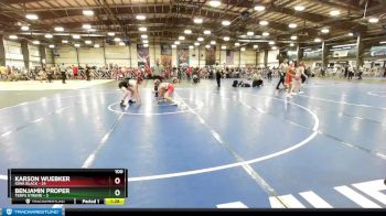 100 lbs Rd# 4- 2:00pm Friday Final Pool - Karson Wuebker, Iowa Black vs Benjamin Proper, Terps Xtreme