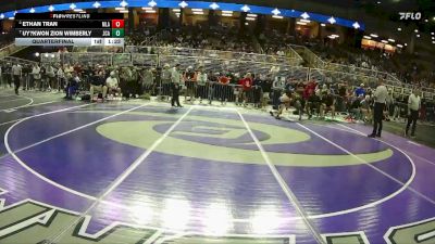 126 1A Quarterfinal - Uy?Kwon Zion Wimberly, Zephyrhills Christian vs Ethan Tran, Mater Lakes Academy