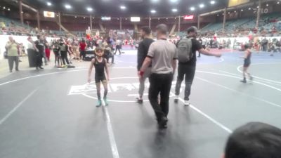 57 lbs Semifinal - Taze Daniels, Chagolla Trained vs Bryan Alvarez, NM Beast