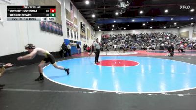 150 Boys Champ. Round 1 - Jovanny Rodriguez, Rancho Buena Vista vs George Spears, El Capitan