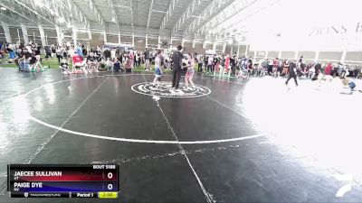 102-103 lbs Cons. Round 3 - JaeCee Sullivan, UT vs Paige Dye, NV